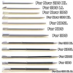 ChengHaoRan 흰색 메탈 텔레스코픽 스타일러스 플라스틱 터치 스크린 펜 2DS 3DS LL XL NDSL