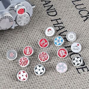 후지 X100VI XE5 XM5 XT5 XT30II 라이카 호환 Q3 M7 M8 M9 M11 미러리스 카메라 액세서리용 메탈 셔터 버튼