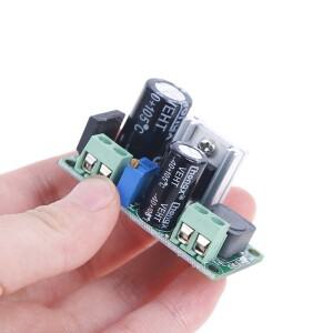 LM259 AC-DC 3.3V 5V 9V 12V 24V 스텝다운 컨버터 모듈 정류기 필터 조정 가능 전압 전원 공급 장치