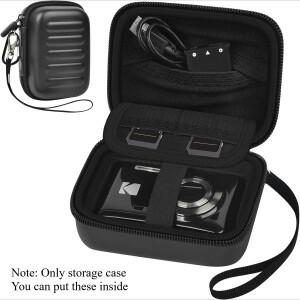 [호환품]코닥 PIXPRO FZ55/ FZ43 16MP 비디오 브이로그 카메라용 디지털 케이스 메쉬 포켓 여행용 보관 가