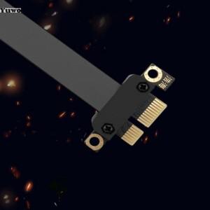 확장기 리본 어댑터 케이블 PCI-E 1X 슬롯 라이저 카드