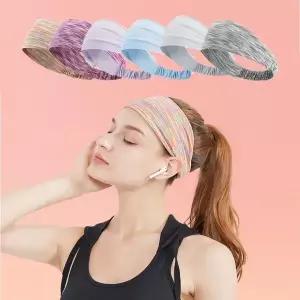 [하프클럽/셀러허브_여성트랜드패션]매쉬헤어 테니스 헤어 밴드 요가헤어