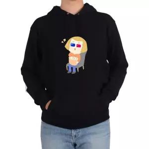 [하프클럽/]후드티 영화 팝콘 3D안경 무비그림 다양한 색상 사이즈