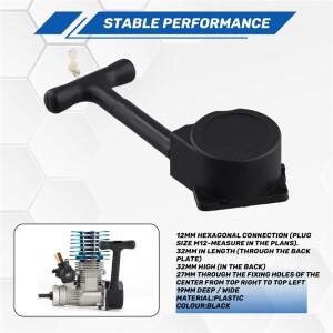 AEF7-HSP R020 육각 너트 편도 베어링  풀 스타터 버텍스 16 18 21 SH 니트로 엔진 RC HSP 1/10 자동차 버