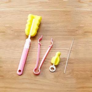 병 젖병세척브러쉬 주방 세척솔세트 물병솔 젖병솔 물병솔 회전솔