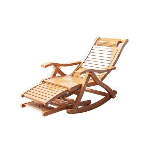 대나무 흔들 의자 안락 쿠션 꿀잠 원룸 대나무흔들의자 락킹 수면 가구 1인용 발코니