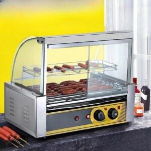 대만 그릴 소시지 기계 야시장 전기 기본형 굽는 후랑크 구운 780W 매점