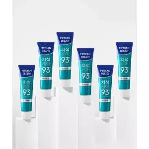 매장정품 MEDIAN 치석 잇몸 치약 120g 6입