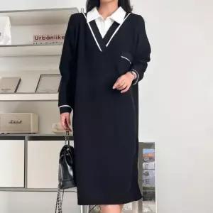 아이우먼 셔츠레이어드흰줄원피스 BSV927M512 빅사이즈