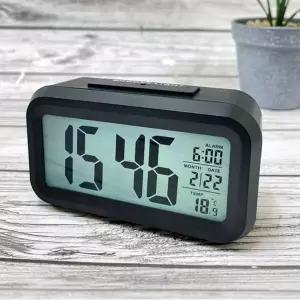 디자인 디지털 온습도계 알람 탁상 전자시계 (KYR-WEE7976)
