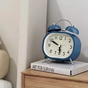 무소음 야간조명 탁상시계 알람 자명종 귀여운 인테리어 감성 시...