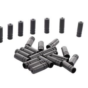 50pcs 산악 도로 자전거 브레이크 기어 외부 케이블 엔드 캡 팁 크림프 시프트 변속기 와이어 하우징