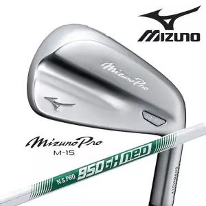[미즈노] 프로 M-15 아이언 6개 세트 2025년 병행 AS보증 S, 스틸 N.S.PRO 950GH neo