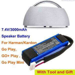 Cameron Sino 7.4V 3000mAh 스피커 배터리 CP-HK06GSP 1029102 Harman/Kardon용 01 Go Play Mini GO+ +TOOL