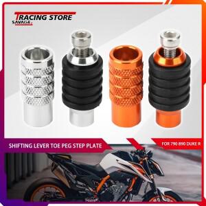 브레이크 페달 기어 시프트 레버 발가락 페그 스텝 플레이트 790 890 DUKE R - 바이크 오토바이 액세서리 C
