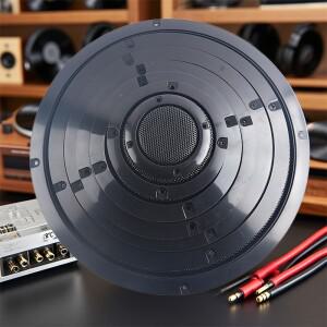 2/3/4/5/6.5/8/10 인치 스피커 그릴 커버 고급 자동차 및 가정용 메쉬 인클로저 플라스틱 프레임 메탈 철선