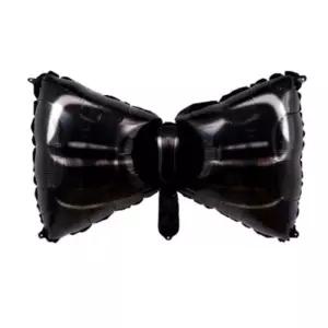 고급스런 분위기 연출 블랙리본풍선 2개 웨딩 신혼부부 파티장식 생신