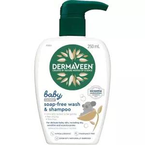 Baby Calmexa Soap Free Wash Shampoo 더마빈 아기 베이비 칼멕사 솝 비누 프리 워시 샴푸 250ml