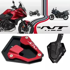 혼다 호환 NT 1100 NT1100 DCT -2024 바이크 오토바이 킥스탠드 풋 사이드 스탠드 확장 패드 부품 액세서리
