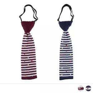 [하프클럽/]넥타이 편리한 기본 도트 패션 정장 남성 고급 면