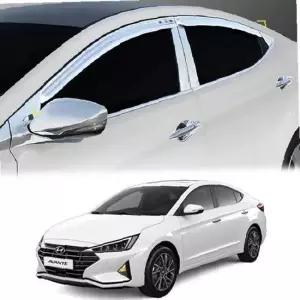 더뉴아반떼AD 윈도우바이저 크롬 썬바이저 윈도우몰딩