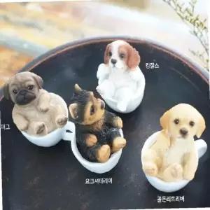 ksr 미니컵 강아지 미니어처 (4Type)