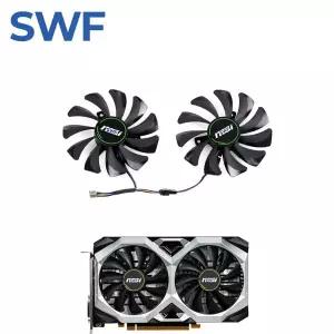 MSI GTX 1660 Ti RTX 2060 VENTUS 비디오 카드 쿨러 팬 HA9010H12SB-Z 용 2 개대 85MM HY-D09010SH 교체 냉