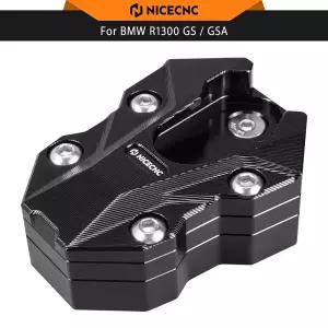 BMW 호환 R1300 GS BMW 호환 R1300 GSA 20242025 사이드 스탠드 확장 패드 높이 조절 가능 서스펜션 포함