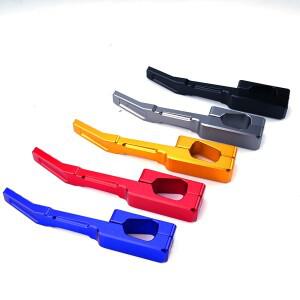 ZONTES 368G 2024 CNC 알루미늄 바이크 오토바이 킥 스탠드 풋 사이드 익스텐더 확장 플레이트 Acceesories