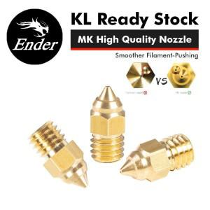 Creality 핫엔드 압출기 황동 노즐 CR-6 SE Ender-3 시리즈 5 프린터용 세트 당 개 0.2 1.0mm