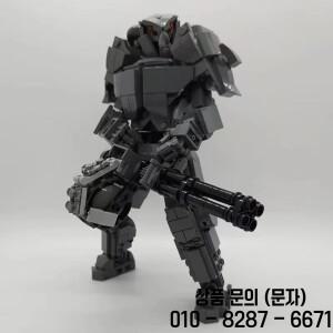 MOC 영화 폴아웃 X 01 파워 아머 기술 로봇 DIY 크리 에이 티브 퍼즐 조립 빌딩  장난감 14세 이상 생일 선