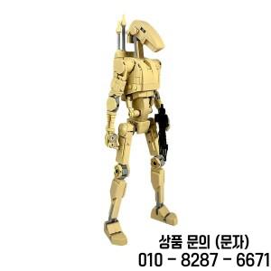 영화 시리즈 로봇 캐릭터 빌딩  성간 공상 과학 전투 Droid 액션 피겨 모델 조립 벽돌 장난감 14세 이상를