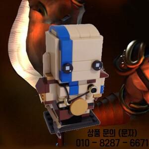 135개 MOC 바바리안 디아블로 II 브릭헤이즈 모델 빌딩 크리스마스 선물  건축 장난감 DIY 창의적 아이디어