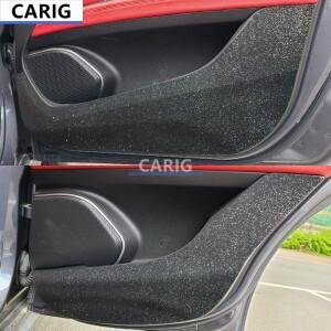 ALFA ROMEO STELVIO 17-22 도어 방지 킥 스티커 수정  카본 패턴 인테리어 자동차 필름 악세사리