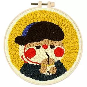 자수콕콕 고흐자화상프랑스 취미용품 패키지 세트 DIY 키트