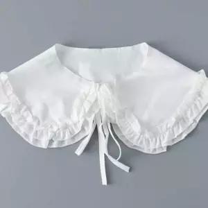 여자 프릴 페이크 카라 레이어드 넥케이프 가짜 목카레이스카라 페이크폴