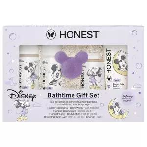 The Honest Company Calm Lavender Bathtime 선물 세트, 디즈니 디자인, 민감한 아기 피부를 위한 저자극성