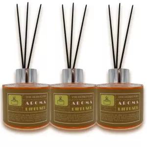 더허브스토리 디퓨저 프리지아 120ml 3개입실내 탈취제 용방향제 선물 오일 이사 집들이 선물용 자인디