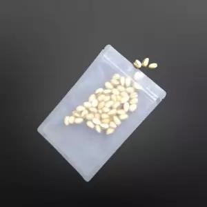 고급형 무광 지퍼식 PET 포장 봉투 10X15cm 100매비닐파우치 한약치 음료치 파우치