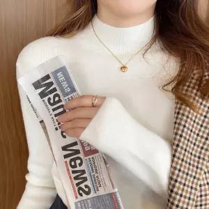 반목니트 8컬러 여성 티셔츠 보들 데일리 기본골지티셔츠 이너티셔츠 레이