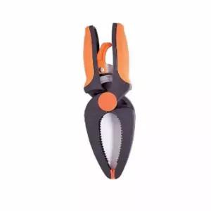 목공용 핸디클램프 작업공구 롱노우즈타입락킹 용클램프 목재고정 핸드집게 클립 클렘프 크램프 나무 장치