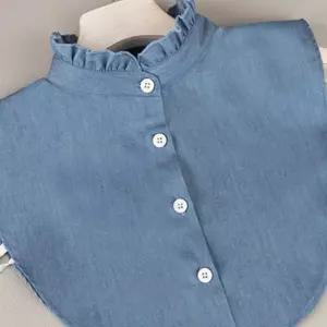 페이크카라 레이어드 목카라 넥케이프 셔츠 블라우스 DO1836페이크 카라 페