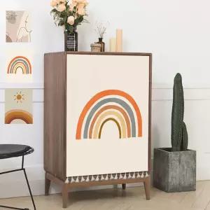 키밍 공간분리 바란스 가리개 가림막커튼 찍찍이현관 베란다 책장 선반 수납장 주방 창문 패브릭 옷장 중문