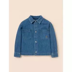 빈폴 키즈 데님 자켓형 셔츠 블루 (BI5264U90P) 306850