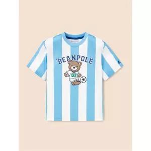 빈폴 키즈 BP FOOTBALL CLUB 스트라이프 폴키 티셔츠 스카이 블루 (BI5642U95Q) 306242
