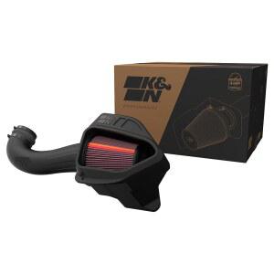 K&N 차세대 냉기 흡입 시스템: 고유량 면 필터: 2011-2023 닷지/크라이슬러 호환: 챌린저, 충전기, 300, 300C, 300S, 50-1542