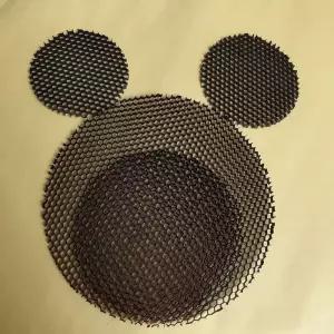 전등가리개 형광등 커버 LED 라이트 쉐이드 후드 다운라이트 스포트라이트 라운드 벌집 메쉬 블랙 눈부심