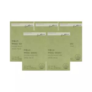 에스더포뮬러 여에스더 비타민D 3000IU 300mg x 30캡슐 x 5박스 /An