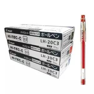 파이롯트 하이테크-C 0.3R-적색 10입 갑(10개입) (WFKFI59)
