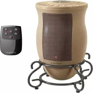 조절 가능한 온도 조절기 타이머 및 리모컨이 있는 가정용 라스코 진동 디자이너 세라믹 타워 공간 히터